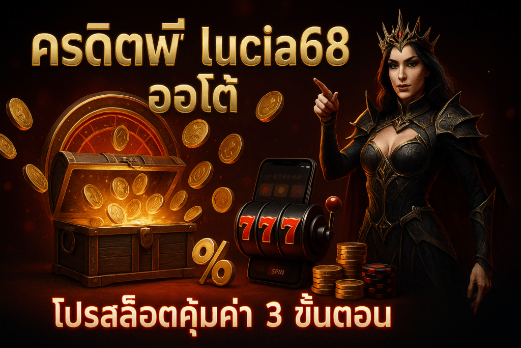เครดิตฟรี lucia68 ออโต้