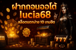 ฝากถอนออโต้ lucia68