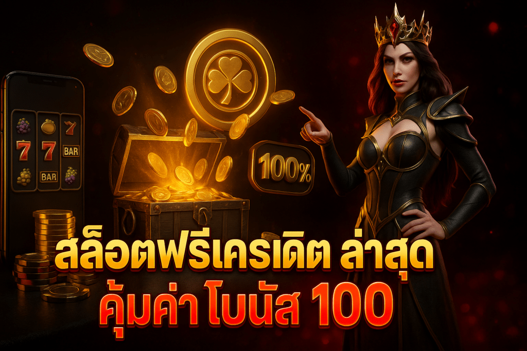 สล็อตฟรีเครดิต ล่าสุด